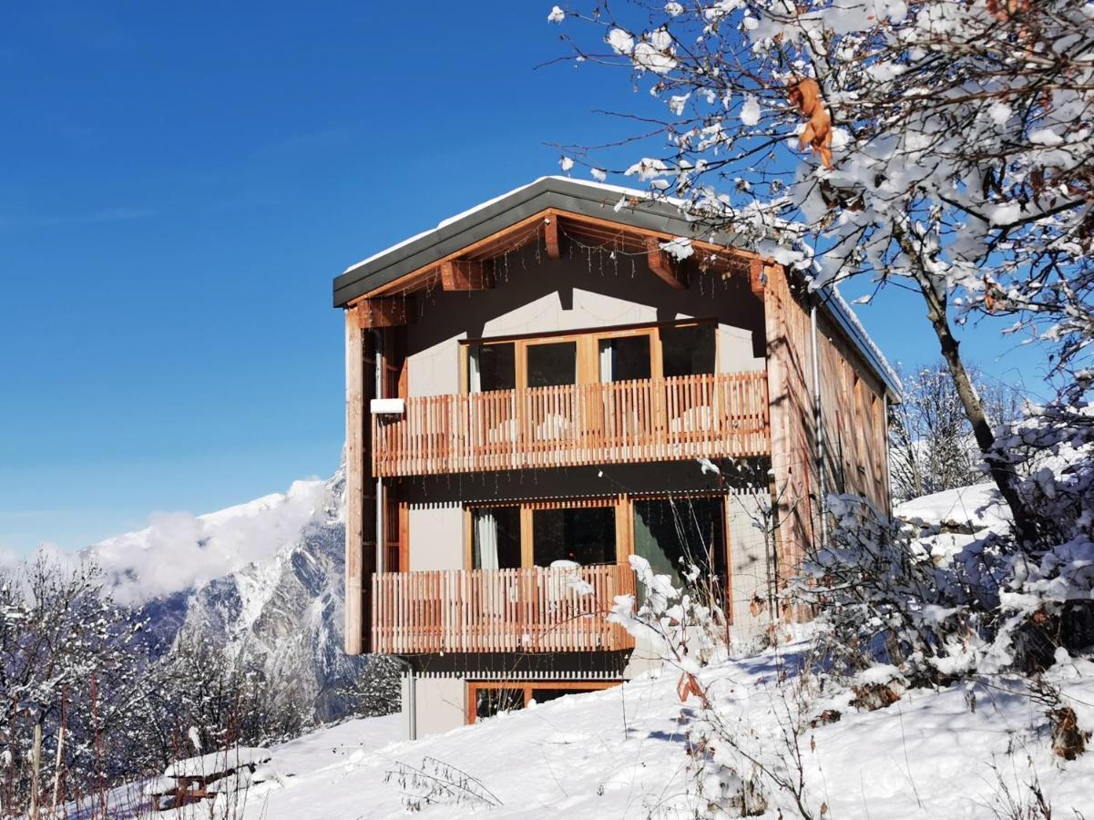 Chalet Le 1000 Thabor Вальменье Экстерьер фото