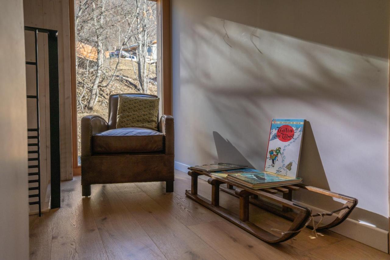 Chalet Le 1000 Thabor Вальменье Экстерьер фото